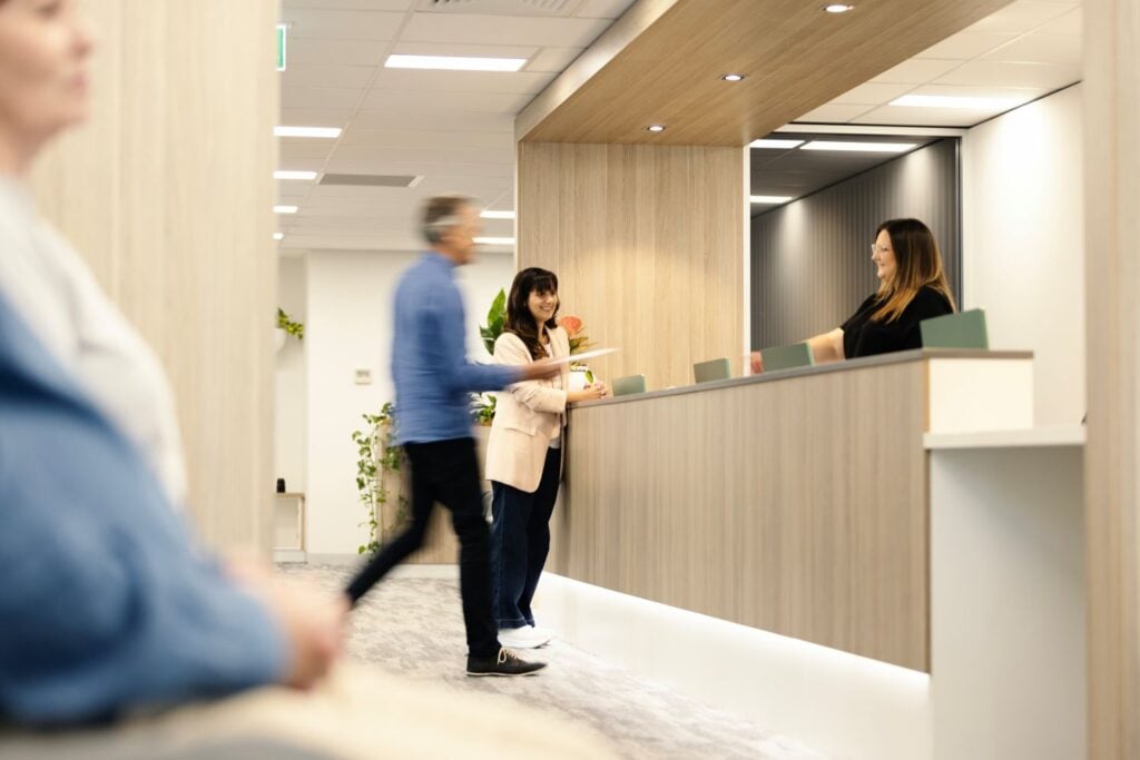 reception b